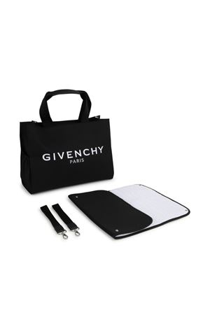 borsa in cotone nero GIVENCHY KIDS | H3058409B